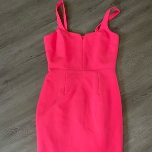 Gianni Bini Hot pink dress